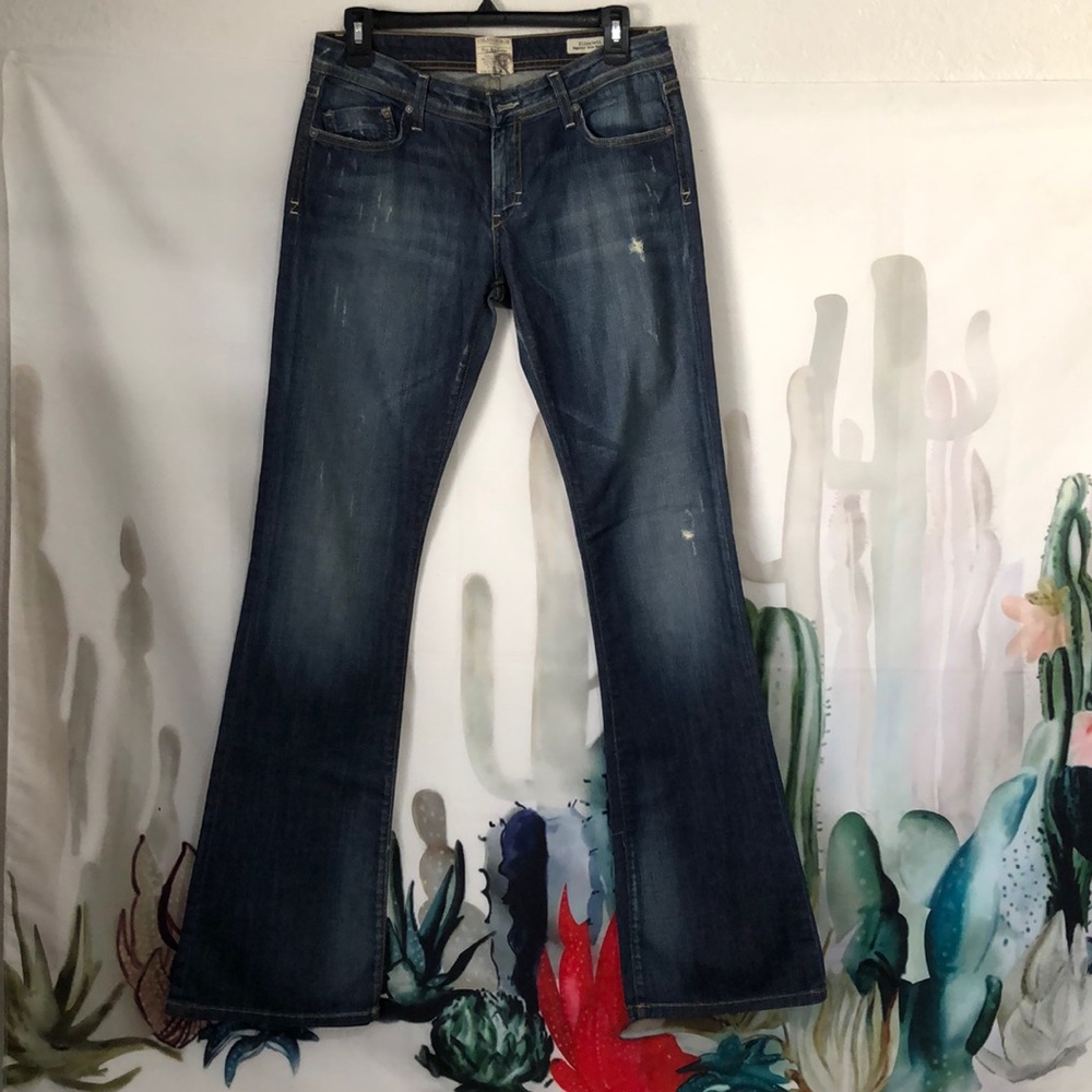 Dylan George Elizabeth Regular Rise Bootcut Jeans - Picture 2 of 13
